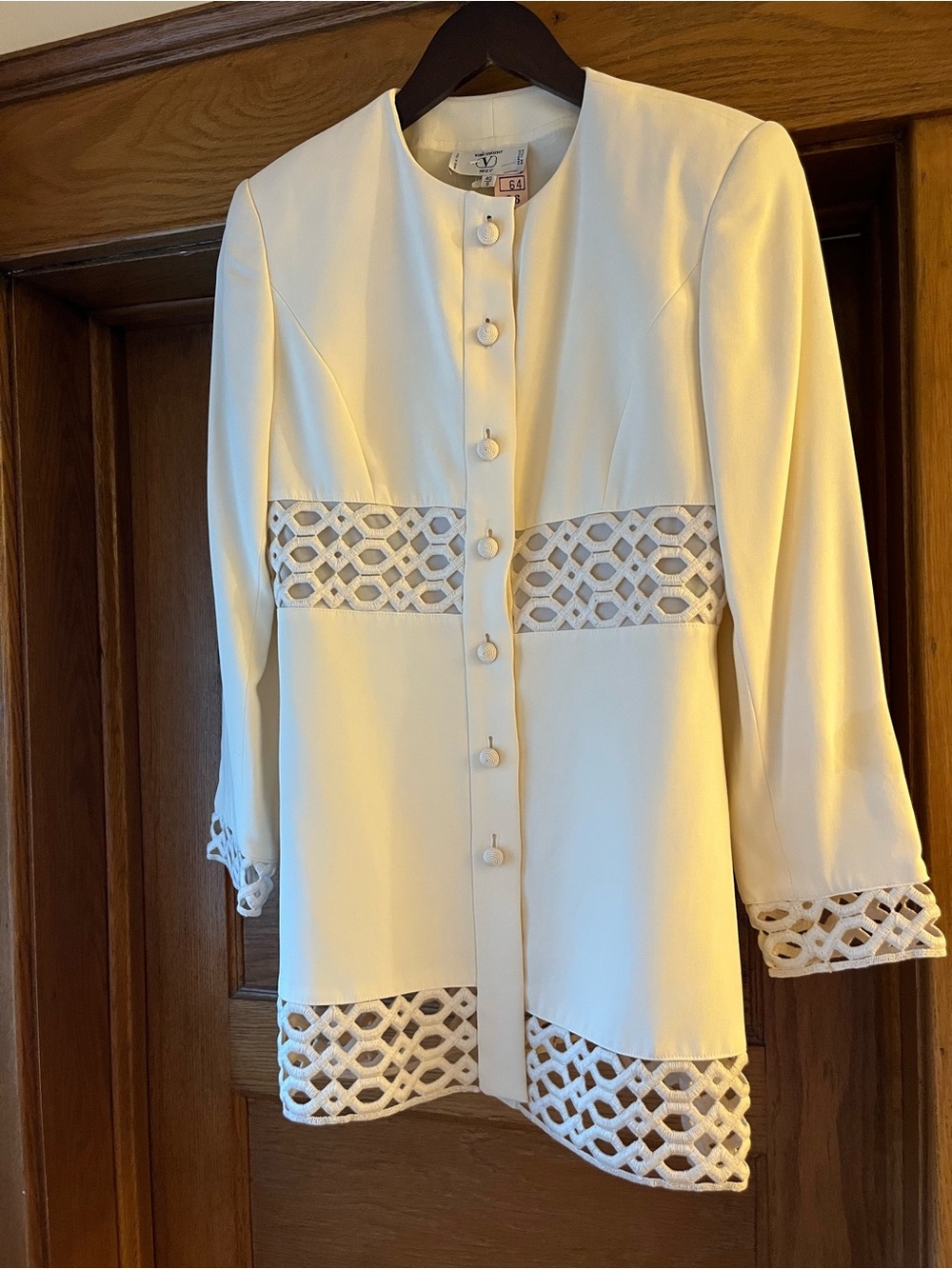 Valentino - Miss V - Ivory Skirt Suit